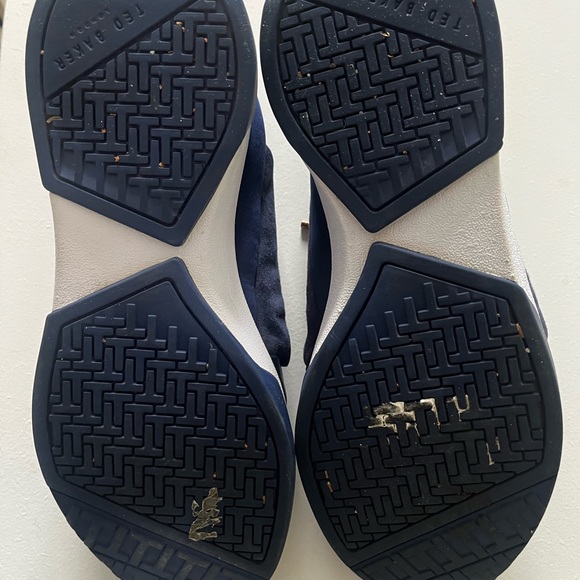 Ted Baker blue suede sneakers - Picture 3 of 3